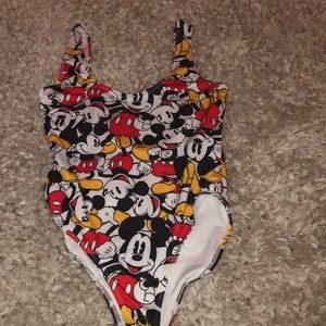 Mickey Mouse one piece swimsuit